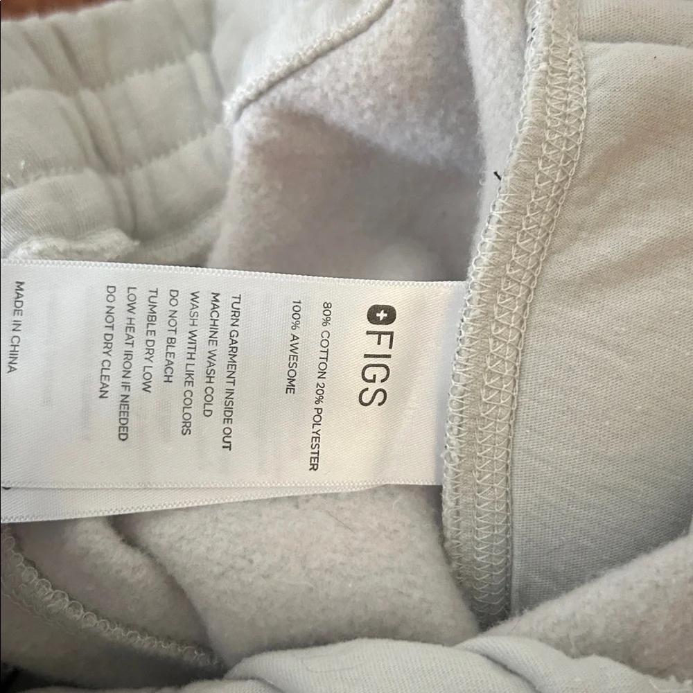 Figs Women’s Off Shift Cotton Sweatpant Joggers Size Small
